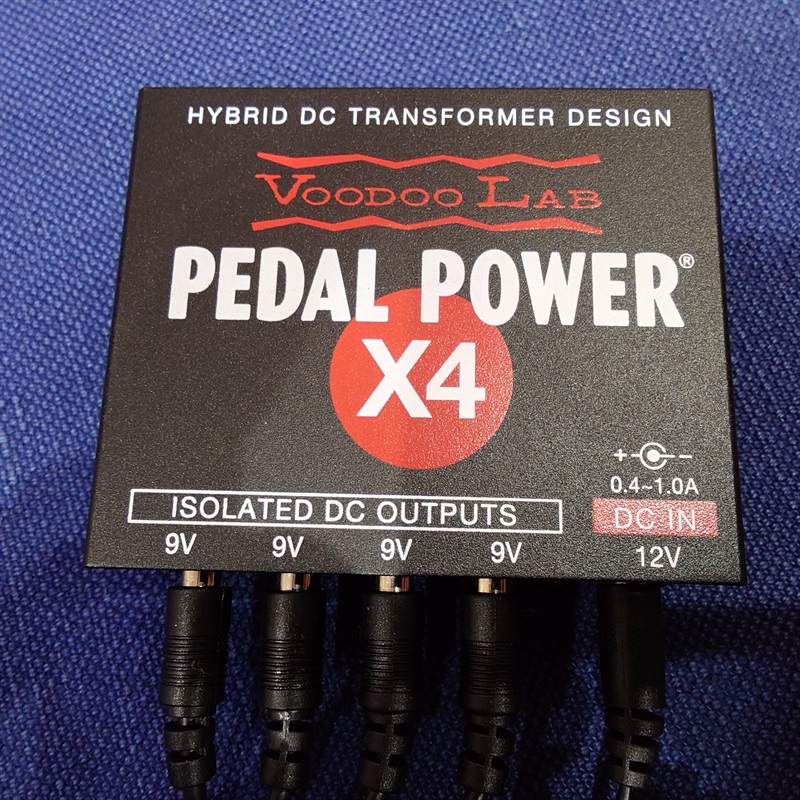 VooDoo LAB Pedal Power X4の画像